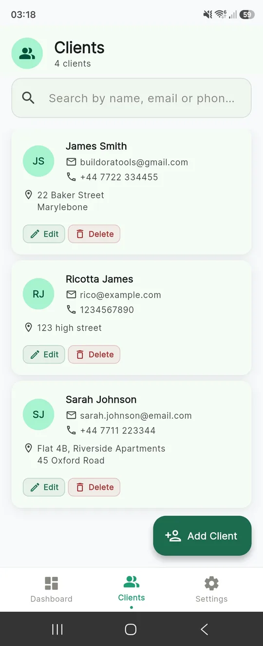 Client List